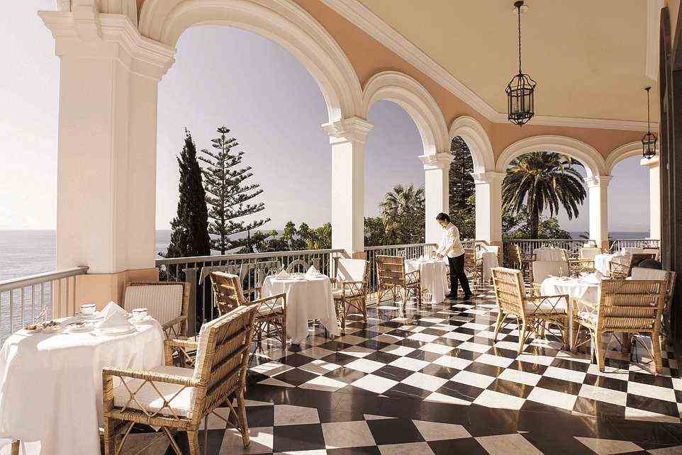 The gourmet restaurant in Belmond Reid’s Palace, pictured above, is named after hotel founder William Reid