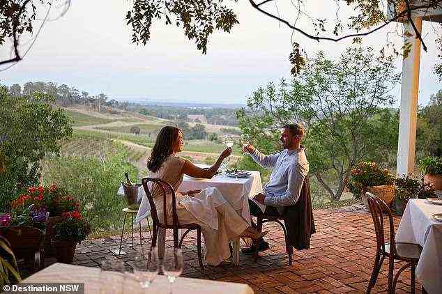 Stay and Rediscover vouchers to go towards accommodation in hotels, camping grounds and caravan parks across the state. Pictured are holidaymakers in the Hunter Valley wine region
