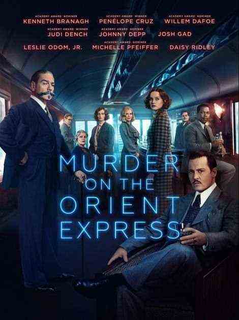 The poster for 2017's Murder on the Orient Express
