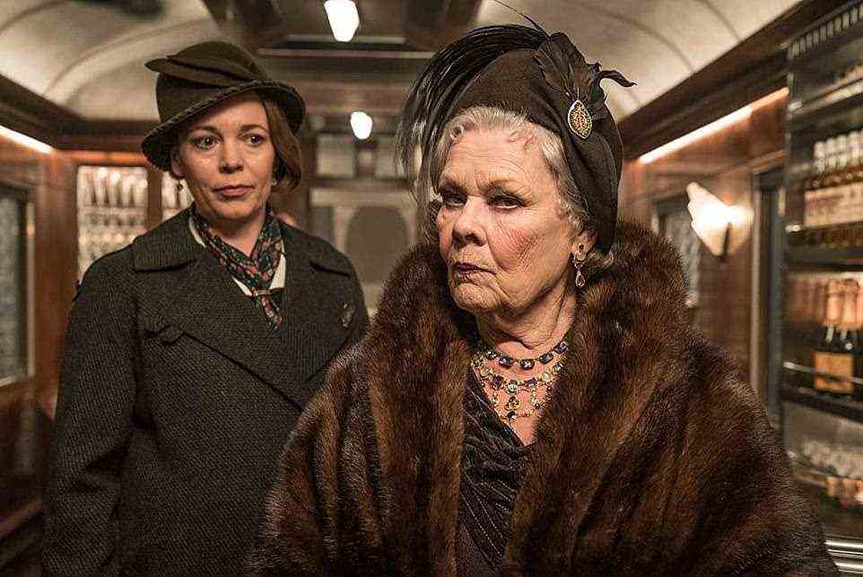 Olivia Colman and Judi Dench helped keep Murder on the Orient Express on the right track