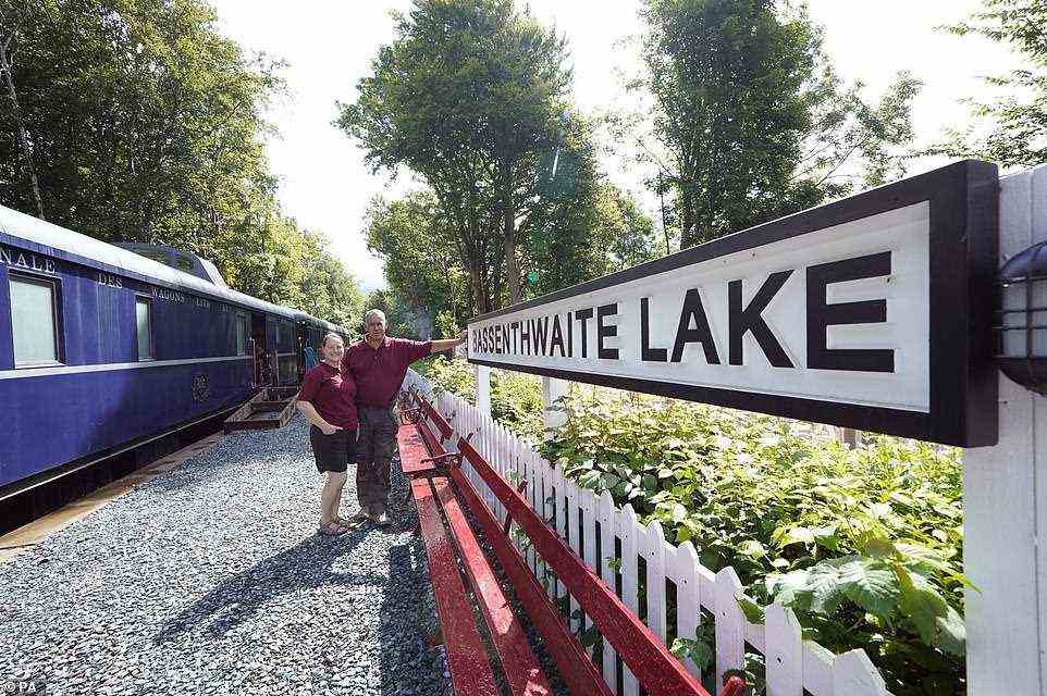 Bassenthwaite Lake Station was on the Cockermouth, Keswick and Penrith Railway