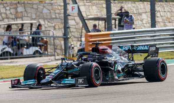 Lewis Hamilton beim US-Grand-Prix