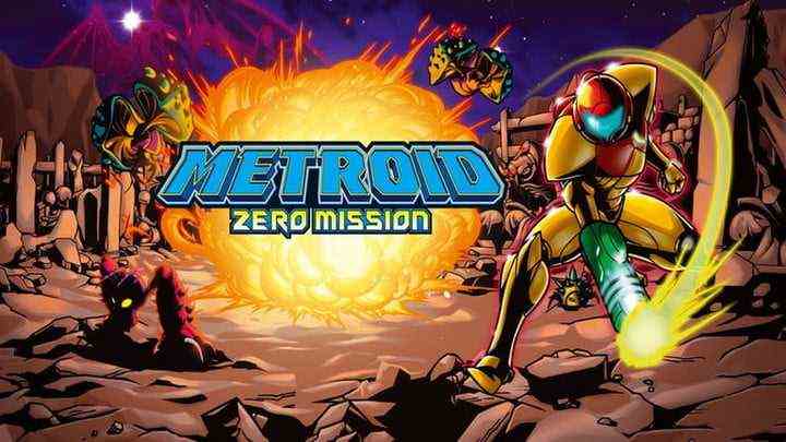 Samus auf dem Cover von Metroid: Zero Mission.