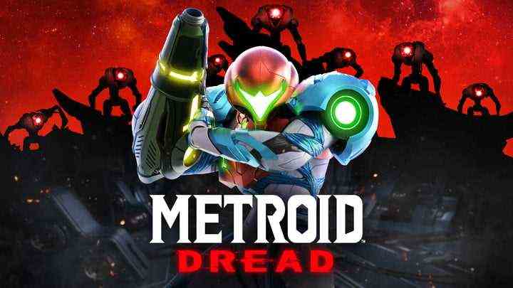 Cover-Artwork für Metroid Dread.