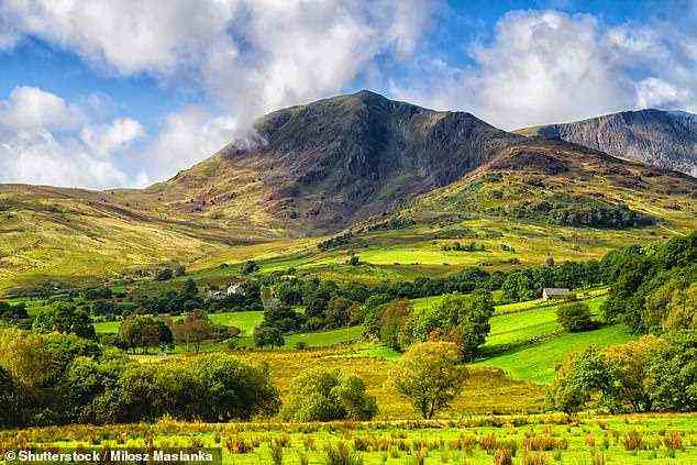 Der oben abgebildete Snowdonia-Nationalpark ist Aleds Lieblingsteil von Wales