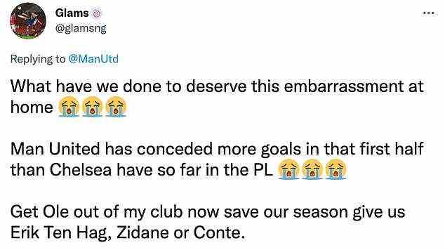 Einige United-Fans forderten die Ernennung von Antonio Conte, Erik Ten Hag oder Zinedine Zidane