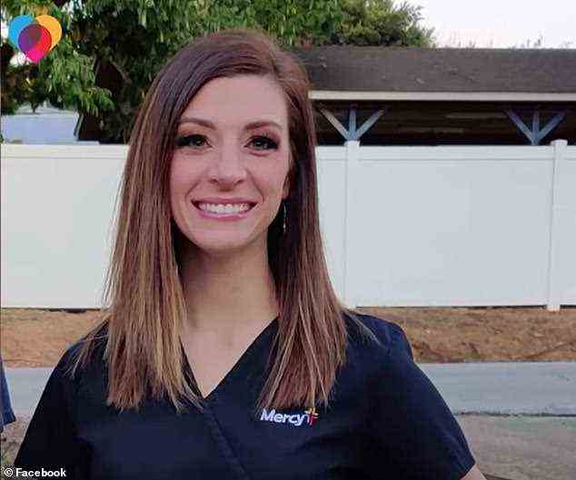 Ashlee Schwartz, eine Krankenschwester auf der Intensivstation, sagte, dass Robisons missliche Lage ihr Herz gebrochen habe