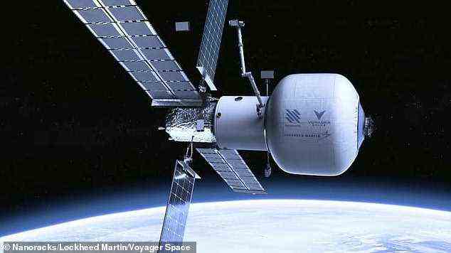 Lockheed Martin plant, in Zusammenarbeit mit Voyager Space eine Raumstation zu entwickeln.  Die als Starlab bekannte kommerzielle Plattform mit kontinuierlicher Besatzung soll bis 2027 einsatzbereit sein