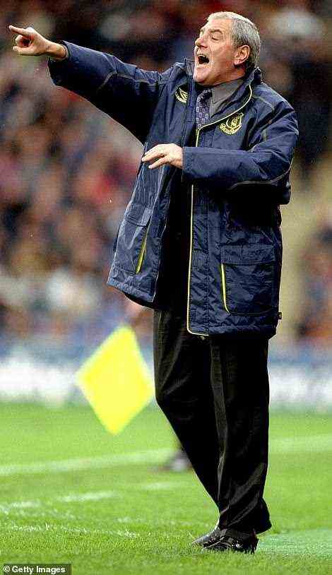 He was Everton manager between 1998 and 2002