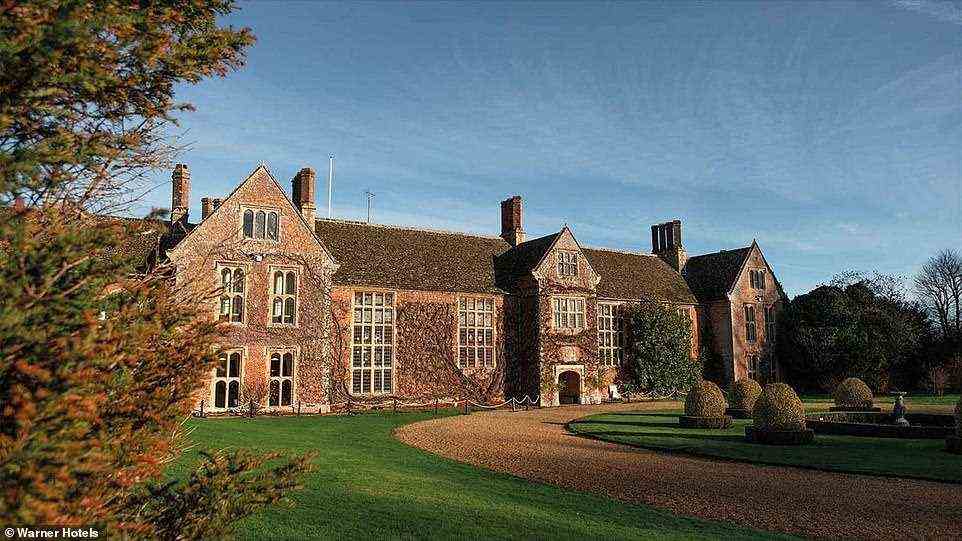 Littlecote House Hotel, above, has the goosebump-inducing accolade of being England's third-most-haunted building