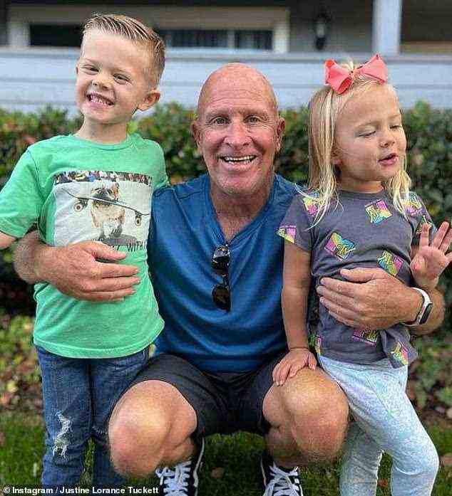 Enkelkinder: Lorance hat nach seiner Freilassung viel Zeit mit den beiden Kindern seiner Tochter verbracht