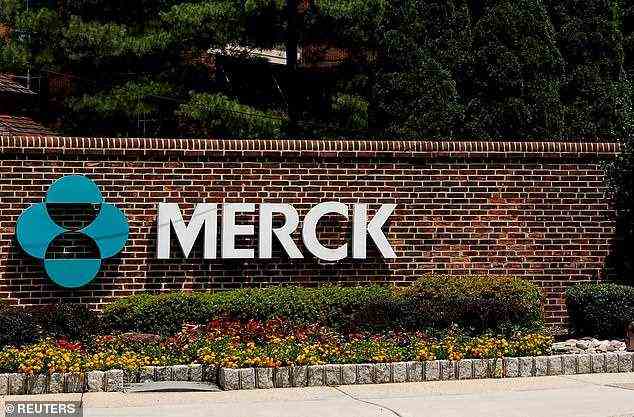 Die Pille von Merck wurde für Patienten entwickelt, die aufgrund ihres Alters oder ihrer Erkrankung einem hohen Risiko für schweres Covid ausgesetzt sind.  Im Bild: Merck-Logo auf dem Firmengelände in New Jersey, Juli 2018