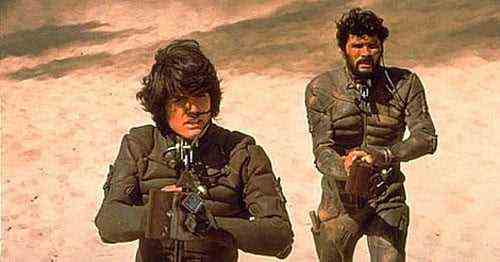 Kyle MacLachlan in einer Szene aus Dune von 1984.