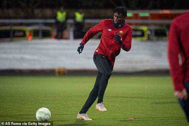 Mittelfeldspieler Amadou Diawara war einer von denen, die nach der Niederlage aus dem Kader verbannt wurden