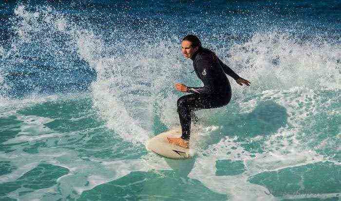 Surfen in Mossel Bay Südafrika