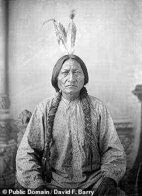 Im Bild: Sitting Bull im Jahr 1883