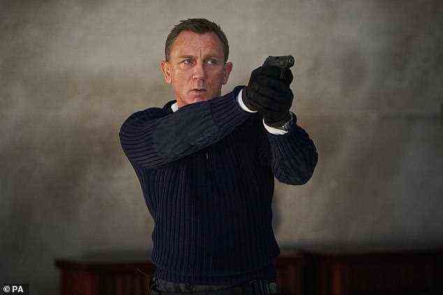 007: Der Film markiert auch Daniel Craigs letzten Auftritt als James Bond in der Spionage-Thriller-Reihe.  Im Bild: Daniel