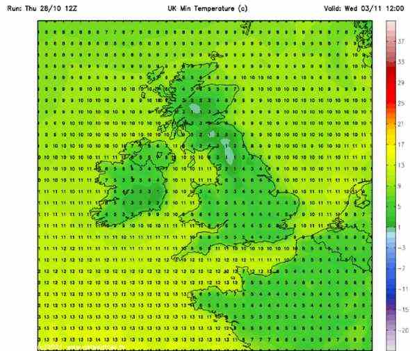 Wetter in Großbritannien: Derzeit gelten vier Wetterwarnungen des Met Office