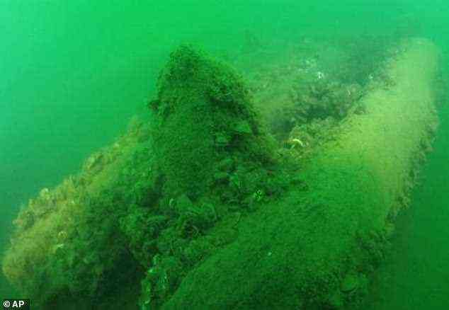 Archäologen, die das Gebiet durchkämmten, fanden 2018 Überreste eines Schiffes, von dem sie sicher sind, dass es sich um die Lake Serpent handelt (Bild)