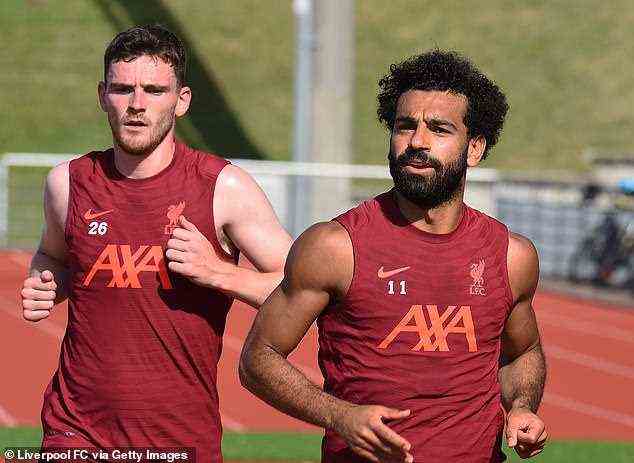Robertson hofft, dass Liverpool Salah an eine neue Vertragsverlängerung binden kann