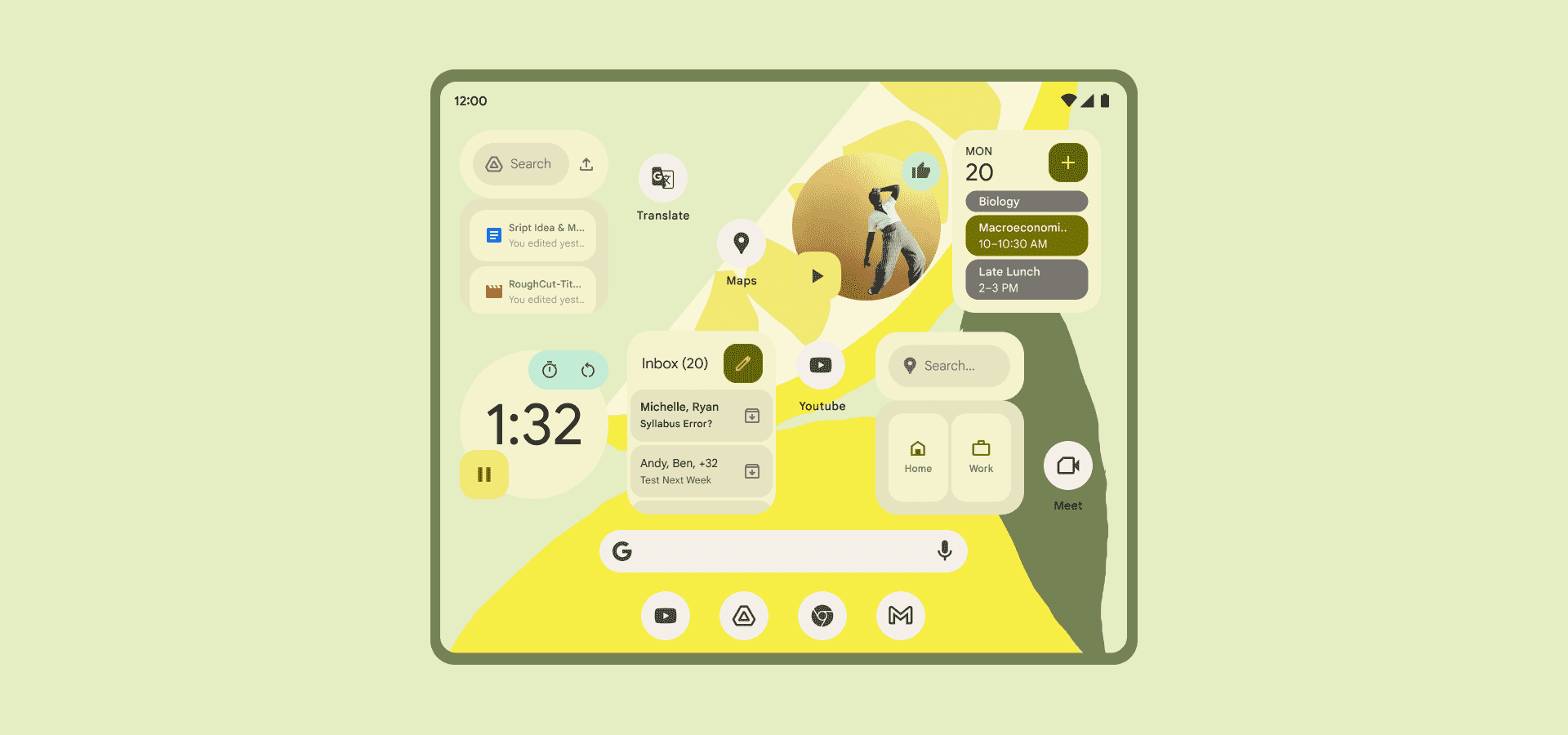Android 12 Material You-Widgets