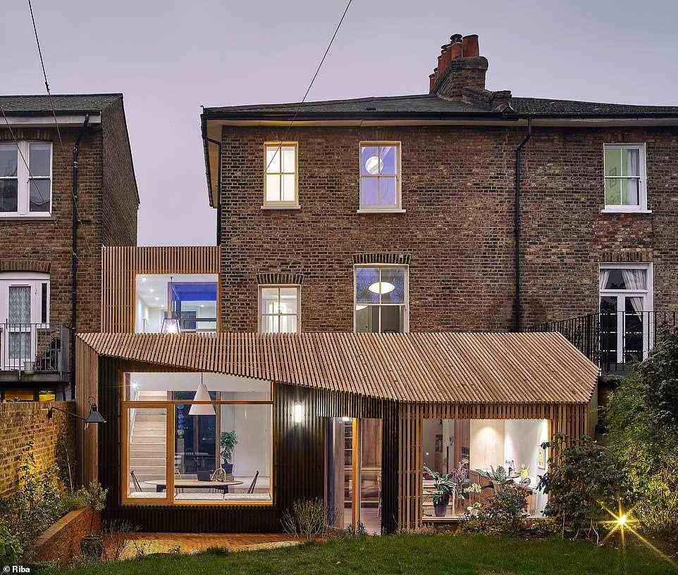 Grain House in London is a re-modelled and extended semi-detached house in Hackney. It takes an old home and reimagines it in a contemporary setting to make the perfect place for a family to grow