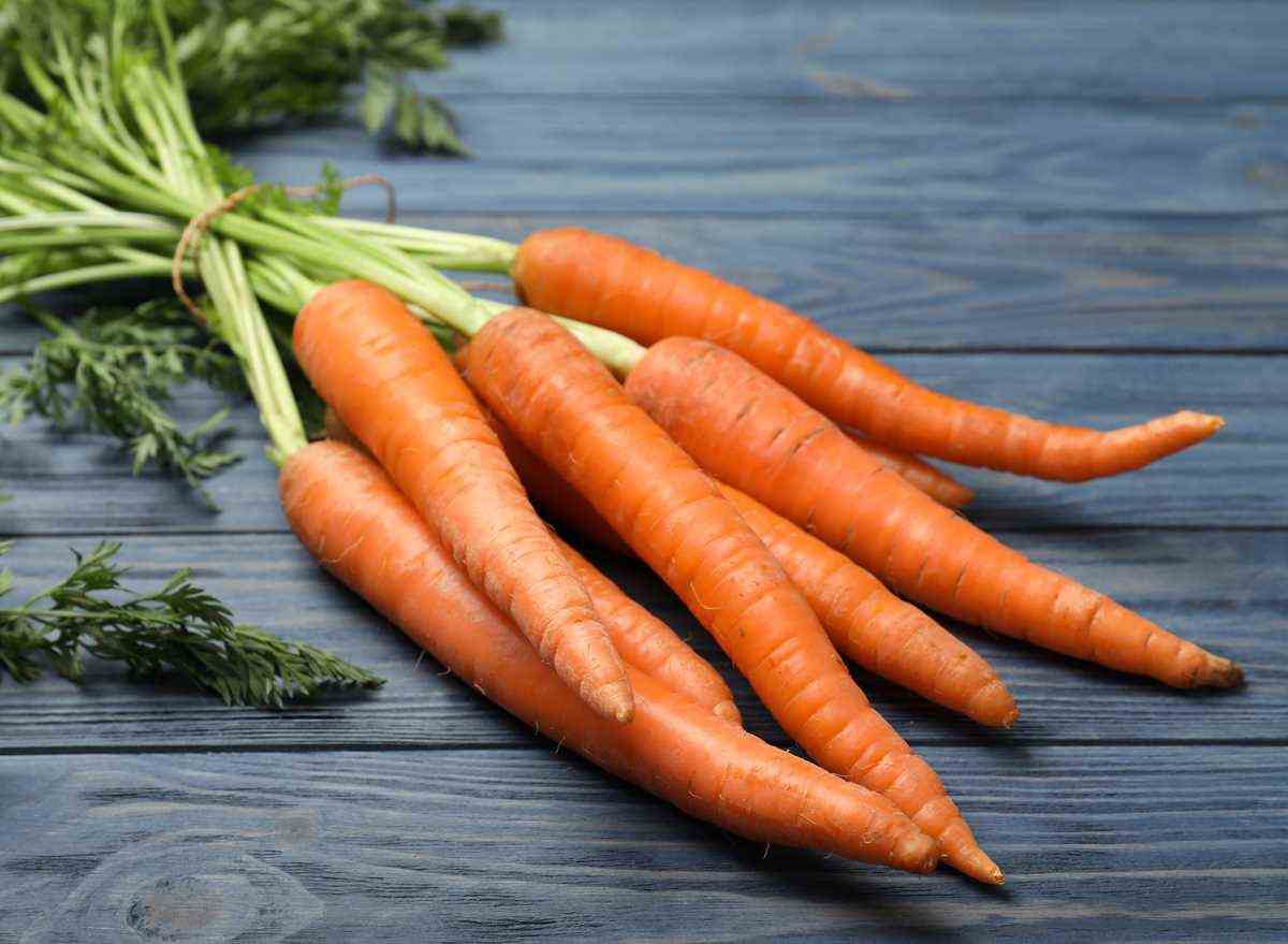Haufen Karotten