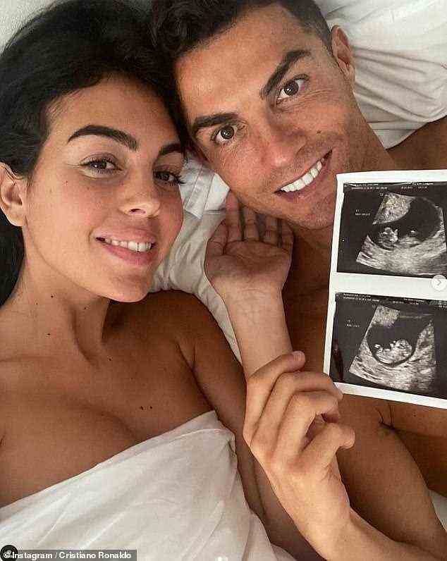 Baby-News: Cristiano Ronaldo hat angekündigt, dass seine Freundin Georgina Rodriguez mit Zwillingen schwanger ist