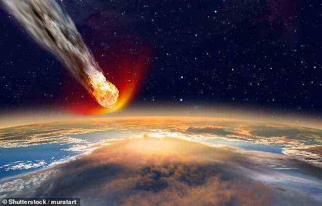 Das Abfeuern eines Atomsprengkopfes auf einen Asteroiden auf Kollisionskurs mit der Erde könnte laut einer neuen Studie 99 Prozent davon aufhalten, den Planeten zu treffen (Stockbild)