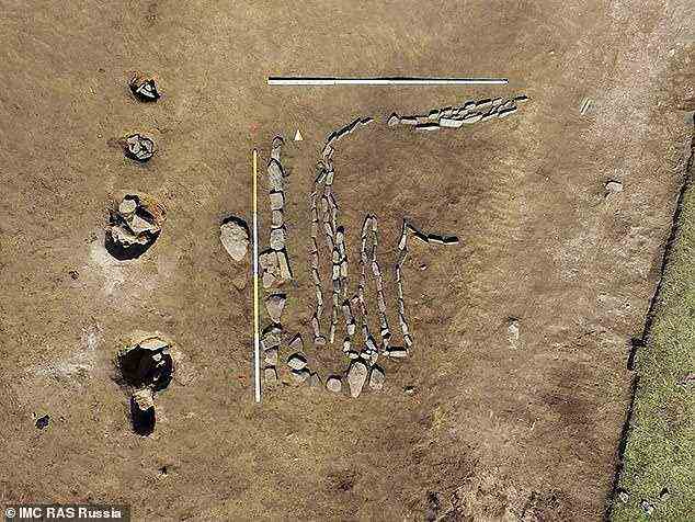 Archäologen in Sibirien haben eine Stier-Geoglyphe entdeckt, von der sie glauben, dass sie mehr als 4.000 Jahre alt ist – ein Jahrtausend älter als Uffingtons Weißes Pferd und doppelt so alt wie die berühmten Nazca-Linien in Peru