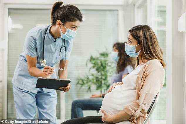 Eine neue Studie verglich 172.095 Schwangerschaften vor der Pandemie und 152.903 Schwangerschaften während der Covid-Ära (Dateibild)