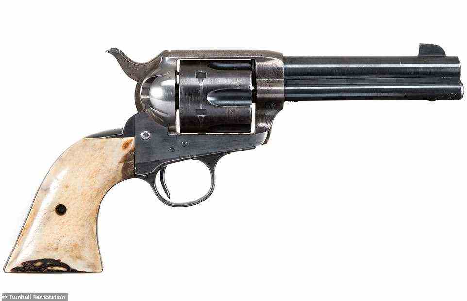 Alec Baldwin was wielding a vintage Colt pistol when it accidentally went off. It is not known who loaded the weapon and why it went off as a replacement crew was brought in the day of the incident (The gun pictured above is a vintage Colt pistol manufactured between 1873-92 while the exact model of the gun used is unknown, Rust is set in the 1880s)