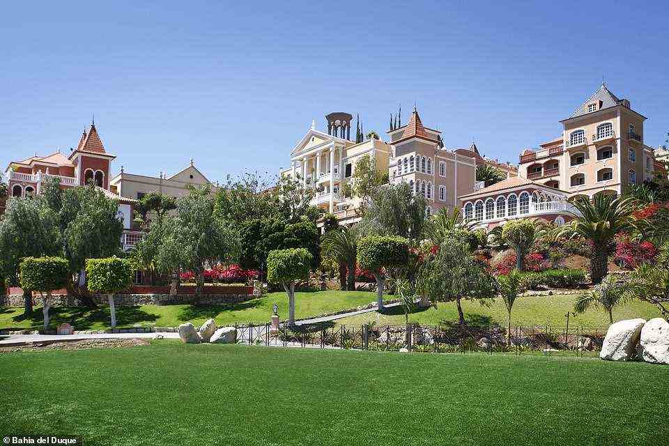 Bahia del Duque in Tenerife, which not only boasts high-end cuisine, but also tennis courts, a gym and pools