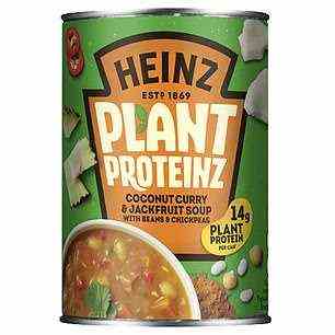 Heinz Plant Proteinz Kokos-Curry und Jackfruit