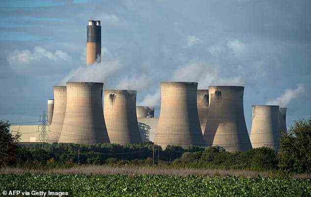 Es stinkt: Das Kraftwerk Drax in Selby in North Yorkshire – das Biomasse nutzt – ist der größte Kohlendioxid-Emittent Großbritanniens
