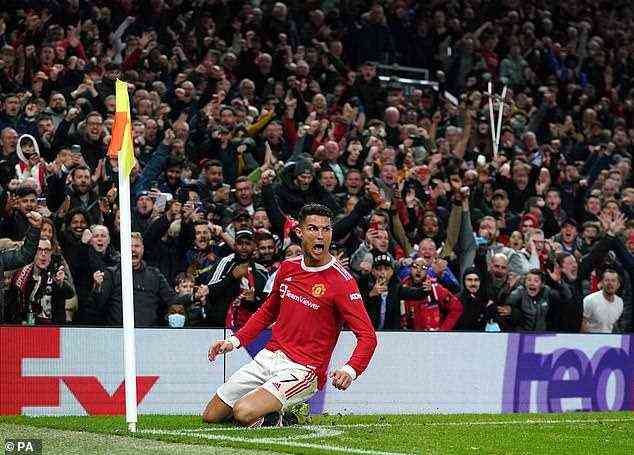 Cristiano Ronaldo war Matchwinner von Manchester United, als sie Atalanta mit 3:2 besiegten
