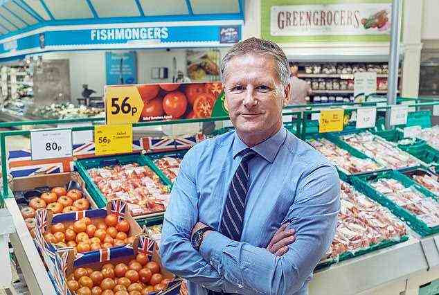 Fruchtbar: David Potts, CEO von Morrisons, könnte 22 Millionen Pfund aus der geplanten Übernahme von 7 Milliarden Pfund durch Clayton, Dubilier und Rice verdienen