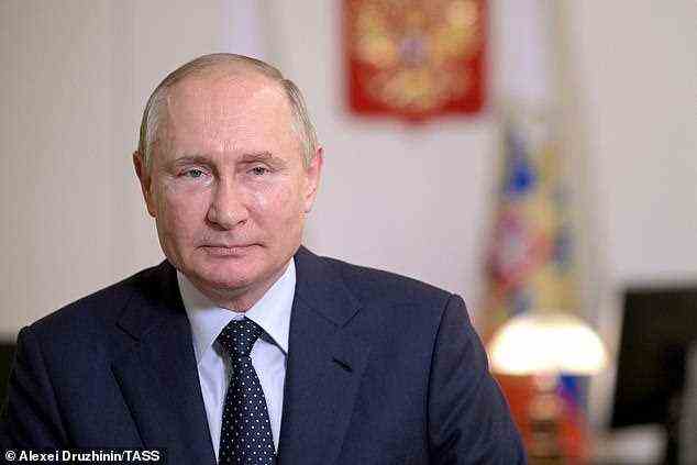 Präsident Wladimir Putin bestätigte, dass er Anfang des Jahres Russlands Sputnik-V-Schuss erhalten hatte