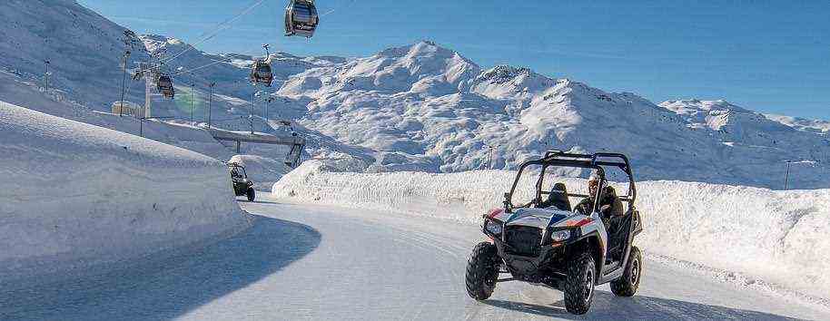 High-Oktan-Spaß: Fahren Sie einen Rallye-Buggy auf der Val Thorens Eisbahn in den Alpen – die Strecke ist die höchste in Europa