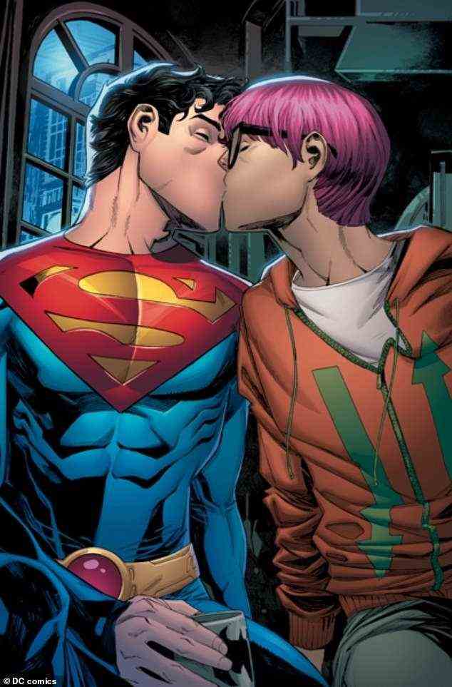 Neue Handlung: Superman wird sich als bisexuell outen und in einer neuen Ausgabe der Comicserie mit seinem besten männlichen Freund ausgehen, wie am Montag bekannt wurde