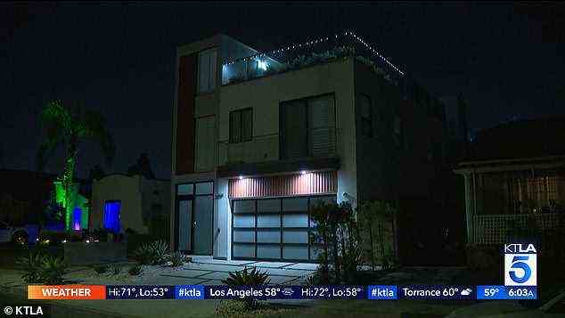 Bundesagenten durchsuchten am Freitagabend Plancks Haus in Reynier Village, Mid-City Los Angeles