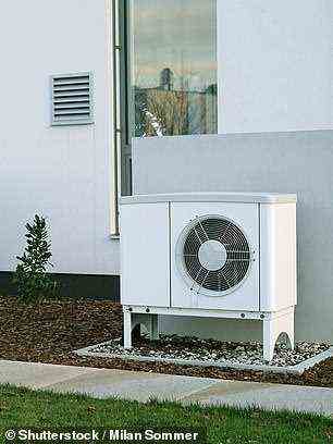 Die Häuser verfügen über Luftwärmepumpen, deren Installation in einem bestehenden Haus teuer sein kann und etwa 5.000 £ kostet