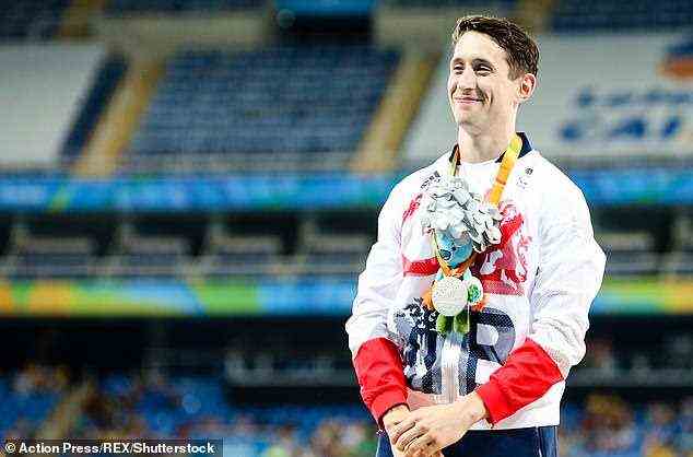 Erfolg: Jonathan gewann eine Goldmedaille bei den Paralympischen Spielen 2020 in Tokio und Silber bei den Paralympics in Rio 2016 (im Bild)