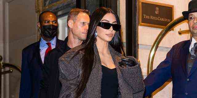 Kim Kardashian wurde am Dienstag in New York gesichtet.