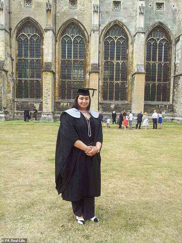 Pictured at her university graduation. Aishah has dating a bit during her weight loss journey but admitted some men are judgmental about the fact she used to be overweight