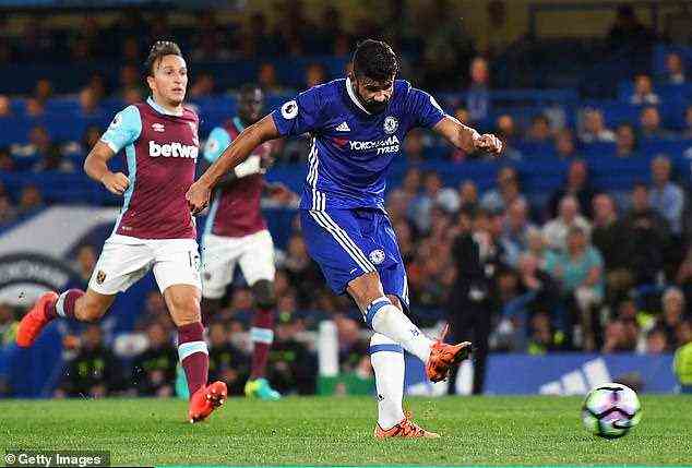 Conte was keen to highlight the personality Costa brought to Chelsea even when not scoring