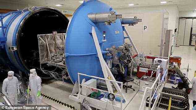 Das Nasschemie-Experiment wird von Europas kommendem Rosalind Franklin Mars-Rover (im Bild) verwendet, der im September 2022 startet