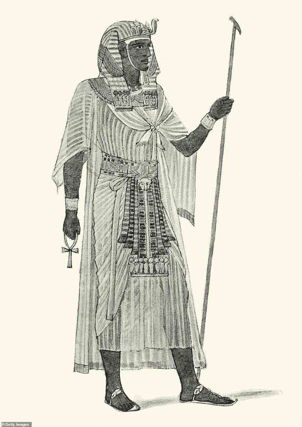 Ramses II., auch bekannt als Ramses der Große, dehnte die Grenzen des alten Ägypten während des Neuen Reiches bis nach Syrien aus.  Er und war bekannt für monumentale Bauprojekte wie die Erweiterung der Tempel von Luxor und Karnak