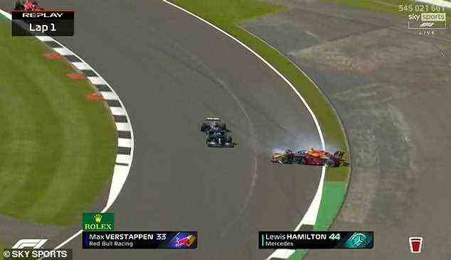 Der britische Grand Prix hatte einen explosiven Start, als Hamilton und Verstappen stürzten