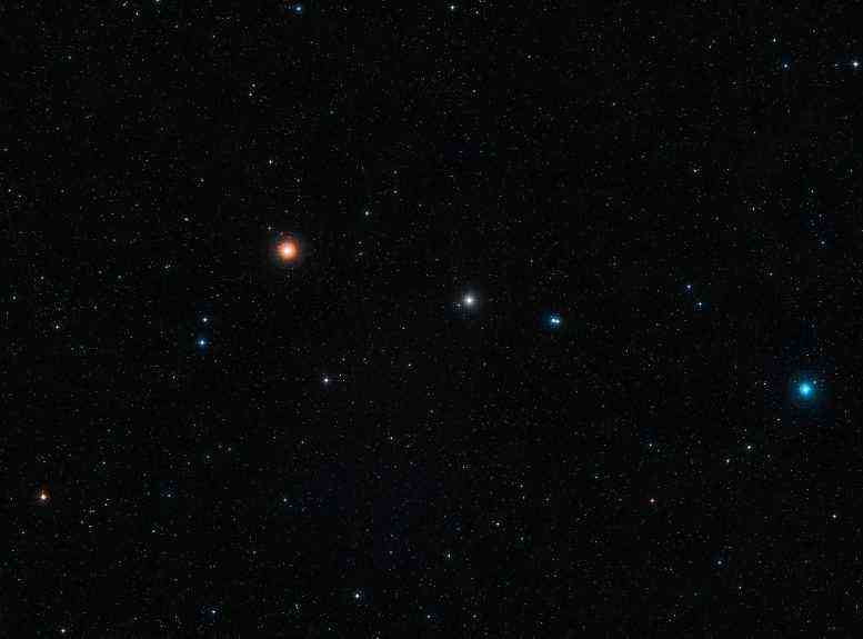 Weitfeld-Ansicht um Galaxy NGP-190387